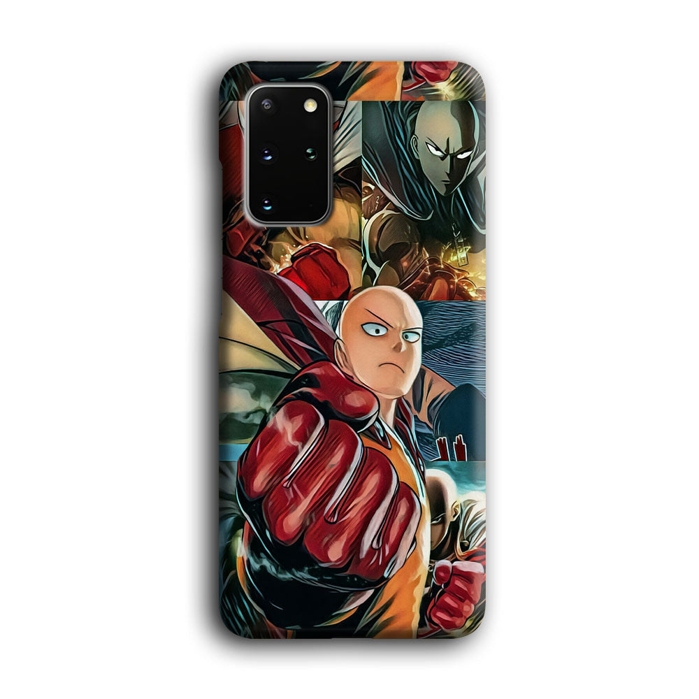 One Punch Man No Time to Smile Samsung Galaxy S20 Plus Case
