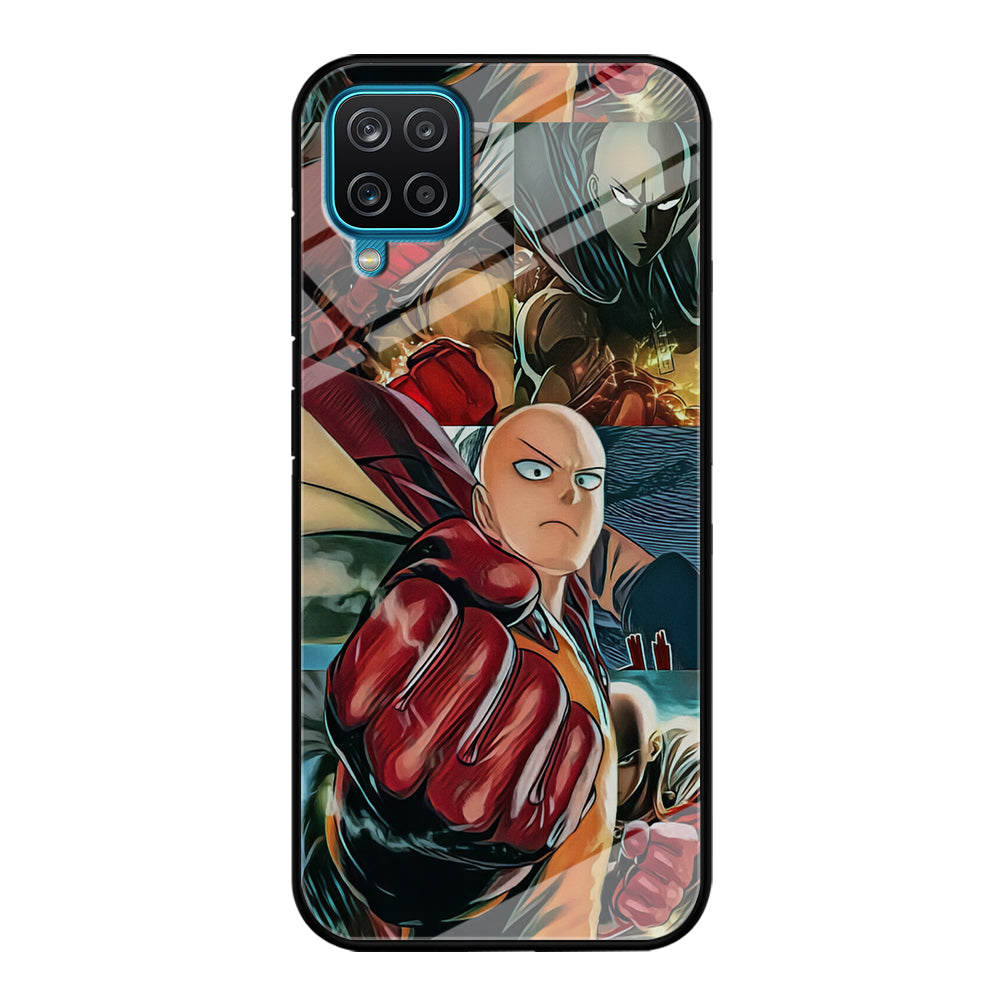 One Punch Man No Time to Smile Samsung Galaxy A12 Case