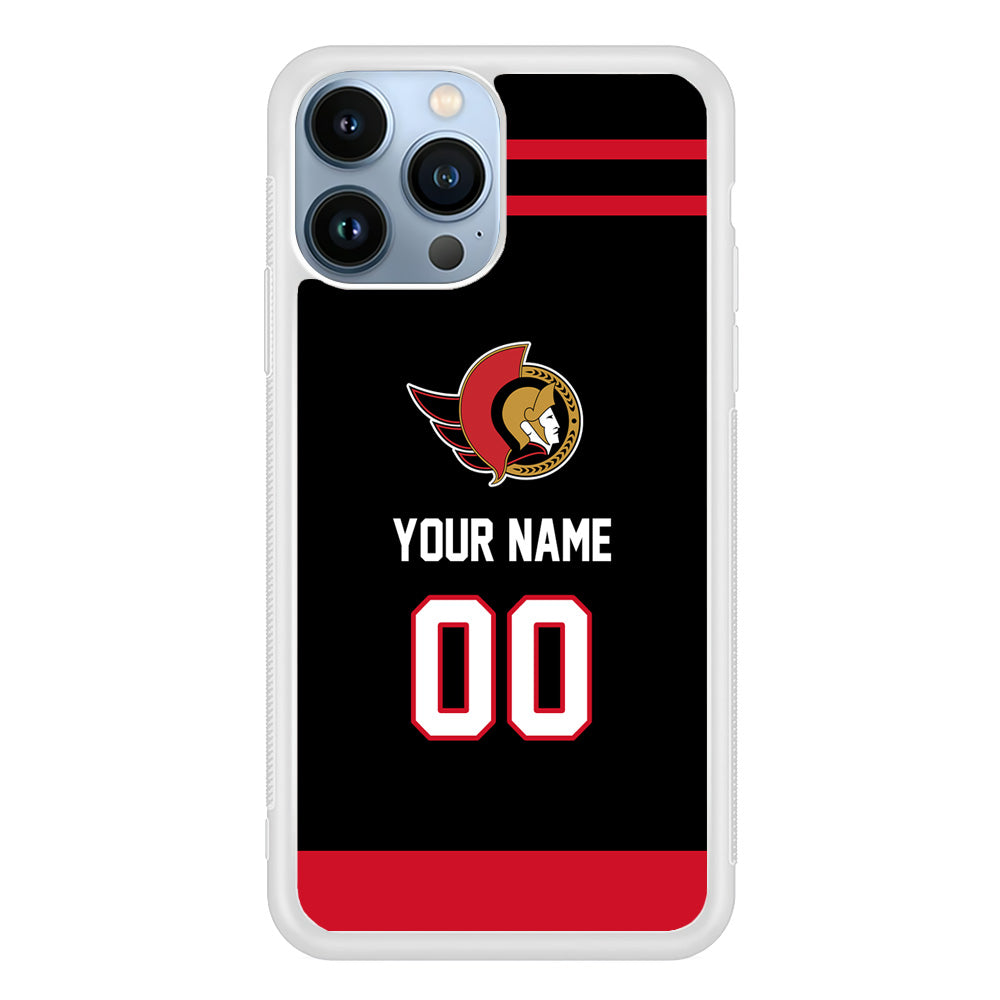 Custom Jersey Ottawa Senators NHL Phone Case