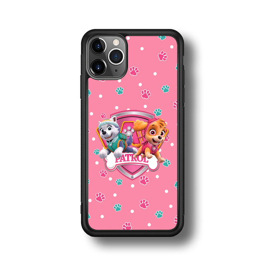 Paw Patrol Skye and Everest Pink Patroll iPhone 11 Pro Max Case