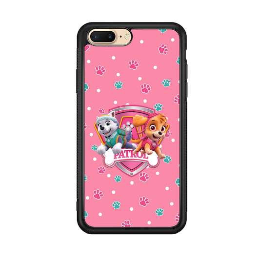 Paw Patrol Skye and Everest Pink Patroll iPhone 7 Plus Case