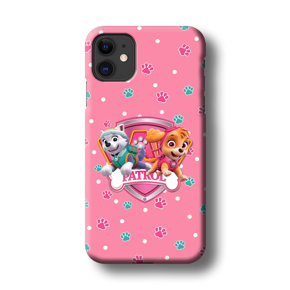 Paw Patrol Skye and Everest Pink Patroll iPhone 11 Case