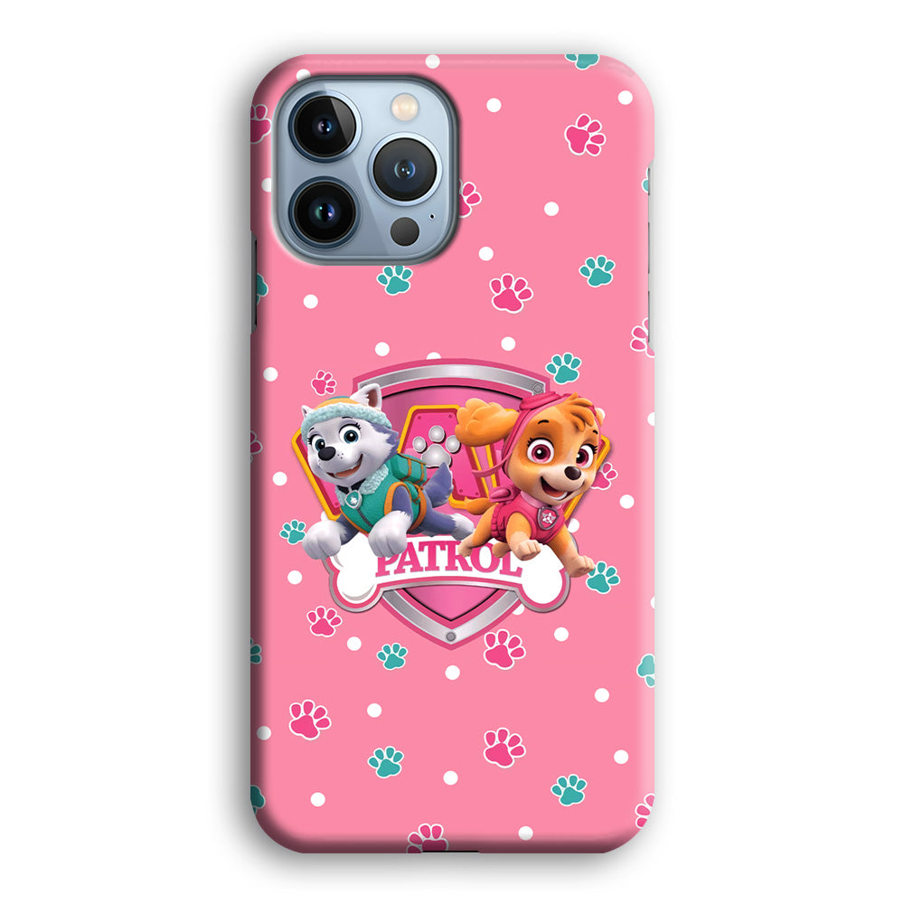 Paw Patrol Skye and Everest Pink Patroll iPhone 13 Pro Max Case