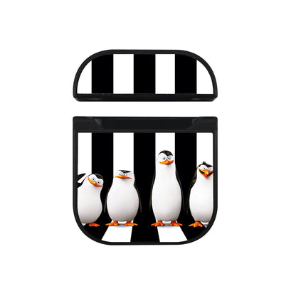 Penguins Of Madagascar Hard Plastic Case Cover For Apple Airpods