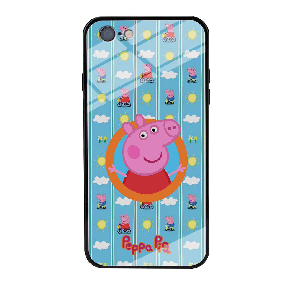 Peppa Pig Circle Frame iPhone 6 | 6s Case