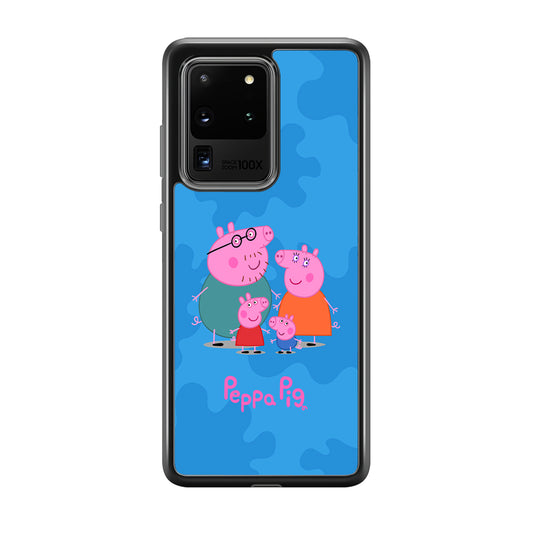 Peppa Pig Great Family Samsung Galaxy S20 Ultra Case