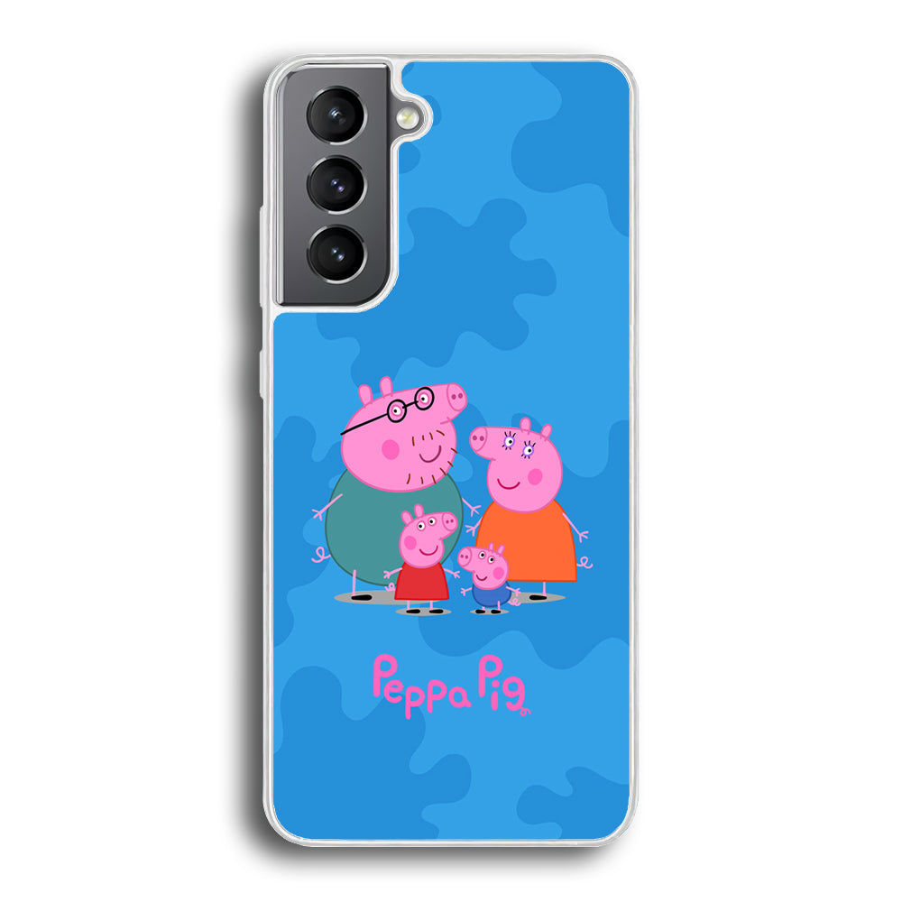 Peppa Pig Great Family Samsung Galaxy S21 Plus Case