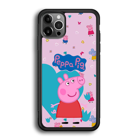Peppa Pig Smile Always On iPhone 12 Pro Case