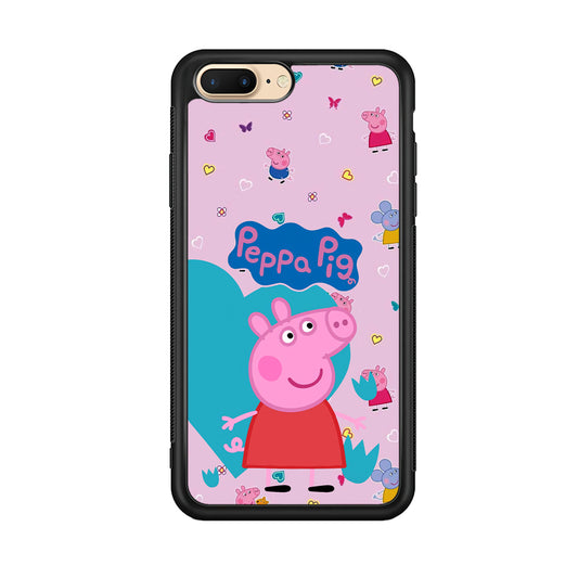 Peppa Pig Smile Always On iPhone 7 Plus Case