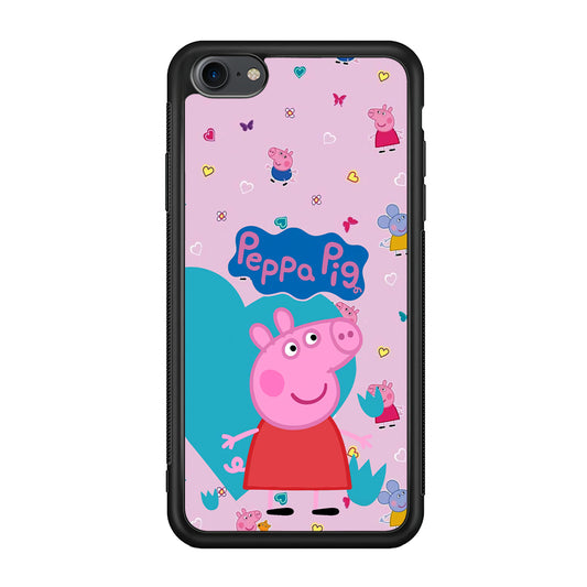 Peppa Pig Smile Always On iPhone 7 Case
