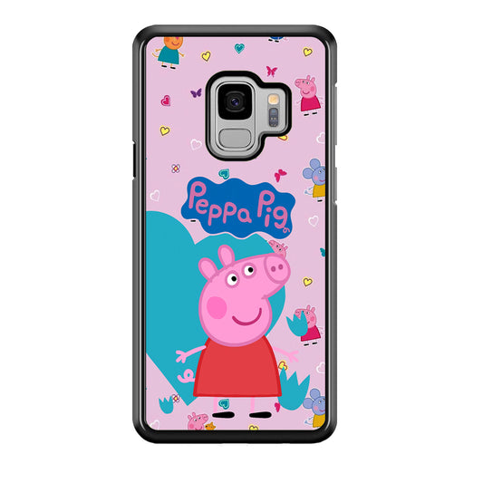Peppa Pig Smile Always On Samsung Galaxy S9 Case