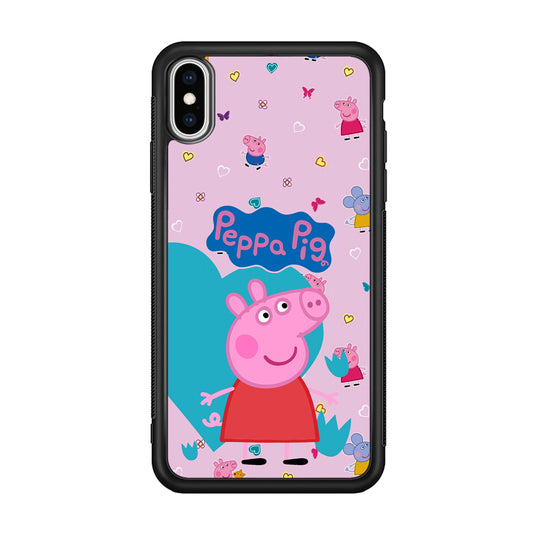 Peppa Pig Smile Always On iPhone Xs Max Case