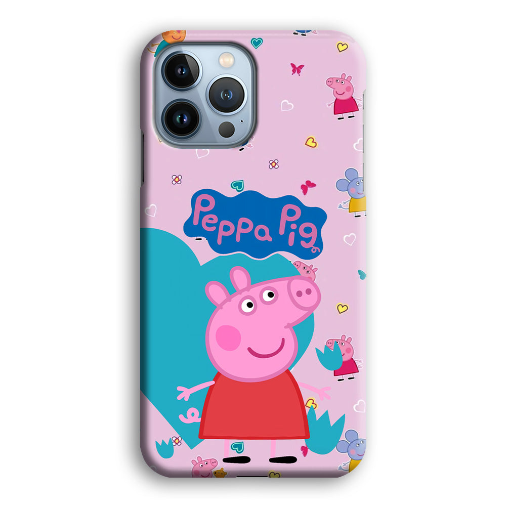 Peppa Pig Smile Always On iPhone 13 Pro Max Case