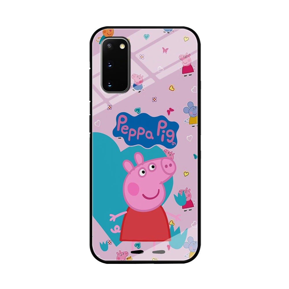 Peppa Pig Smile Always On Samsung Galaxy S20 Case