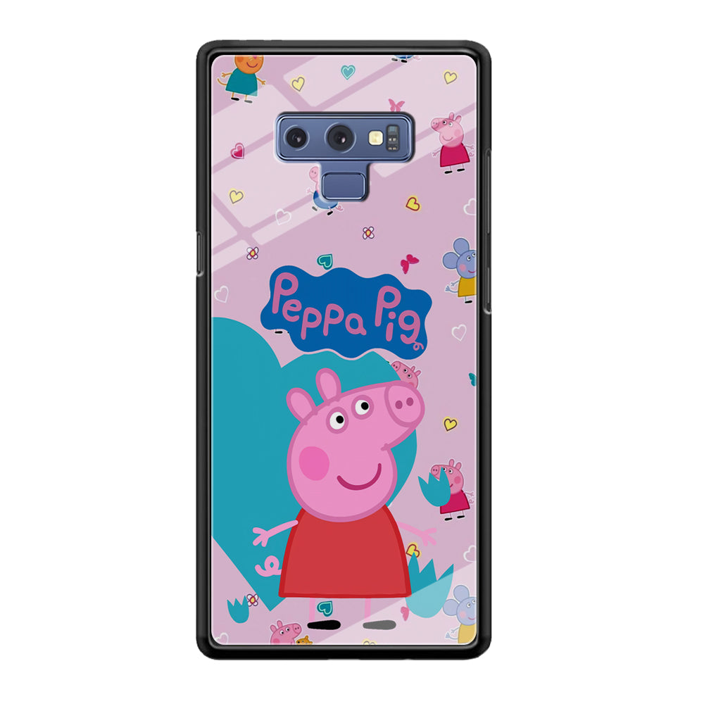 Peppa Pig Smile Always On Samsung Galaxy Note 9 Case