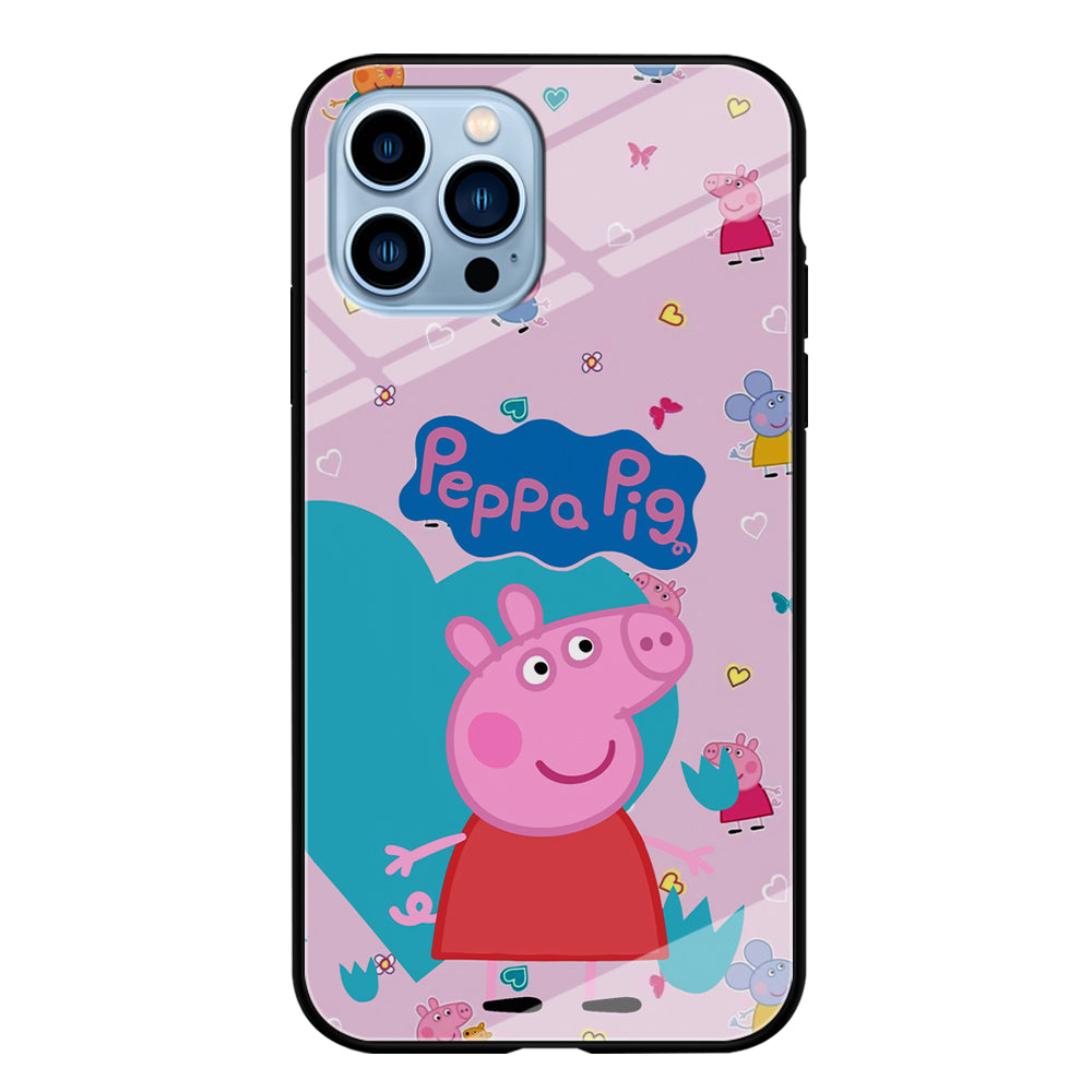 Peppa Pig Smile Always On iPhone 13 Pro Max Case