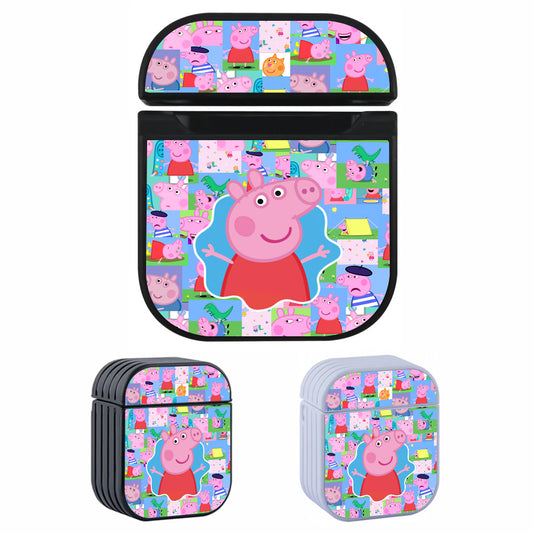 Peppa Pig This is Peppa Village Hard Plastic Case Cover For Apple Airpods