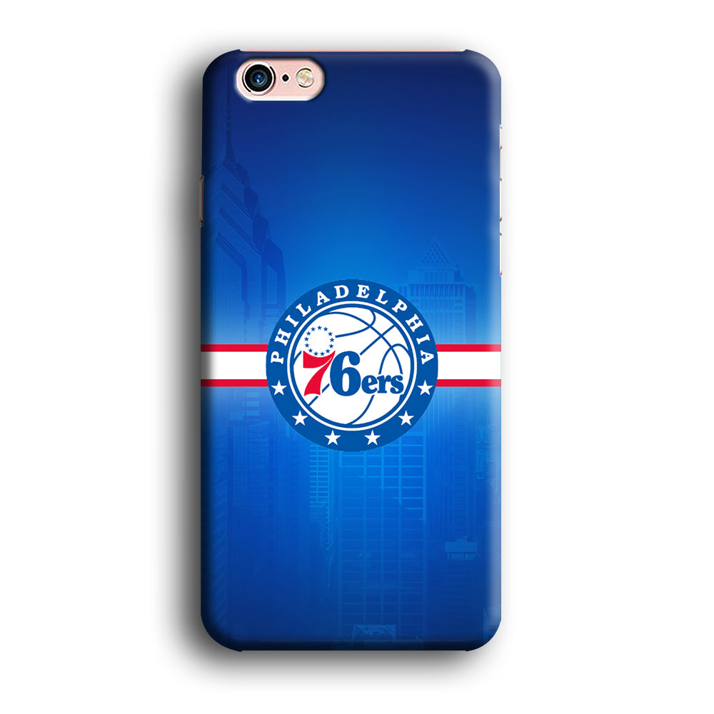Philadelphia 76ers Bluish Shadow iPhone 6 Plus | 6s Plus Case