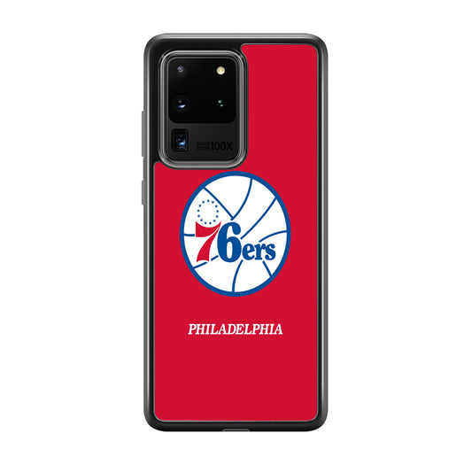Philadelphia 76ers The Red Soul Samsung Galaxy S20 Ultra Case