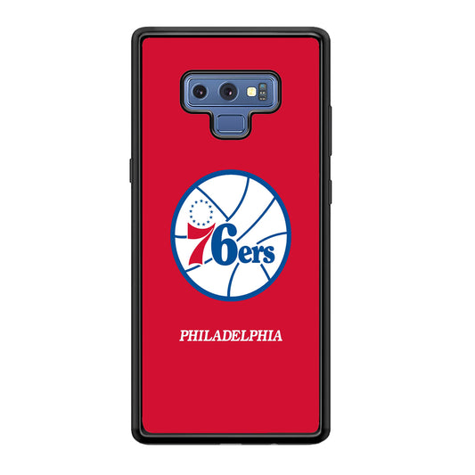 Philadelphia 76ers The Red Soul Samsung Galaxy Note 9 Case