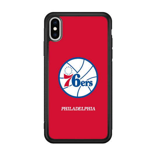 Philadelphia 76ers The Red Soul iPhone X Case