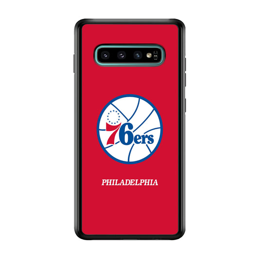 Philadelphia 76ers The Red Soul Samsung Galaxy S10 Plus Case