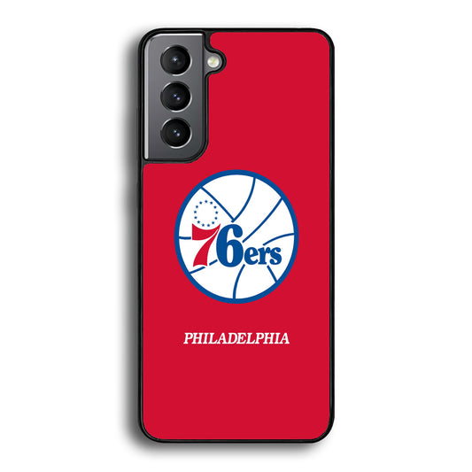 Philadelphia 76ers The Red Soul Samsung Galaxy S21 Case