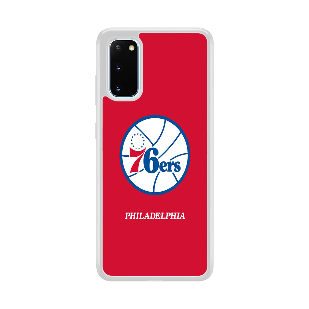 Philadelphia 76ers The Red Soul Samsung Galaxy S20 Case