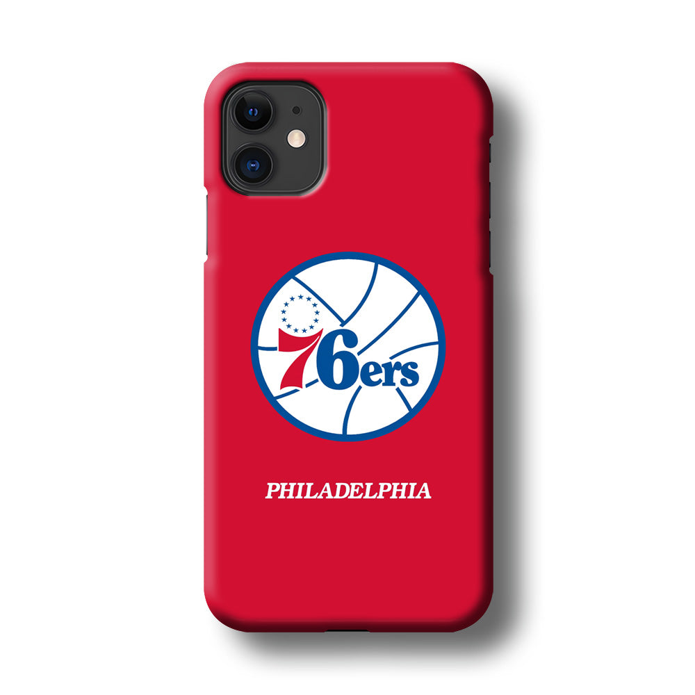Philadelphia 76ers The Red Soul iPhone 11 Case