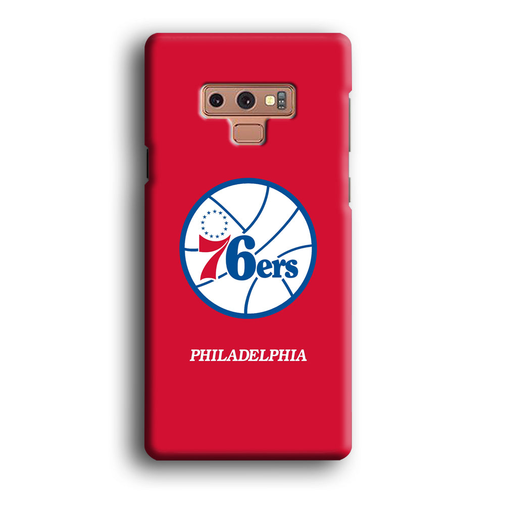 Philadelphia 76ers The Red Soul Samsung Galaxy Note 9 Case