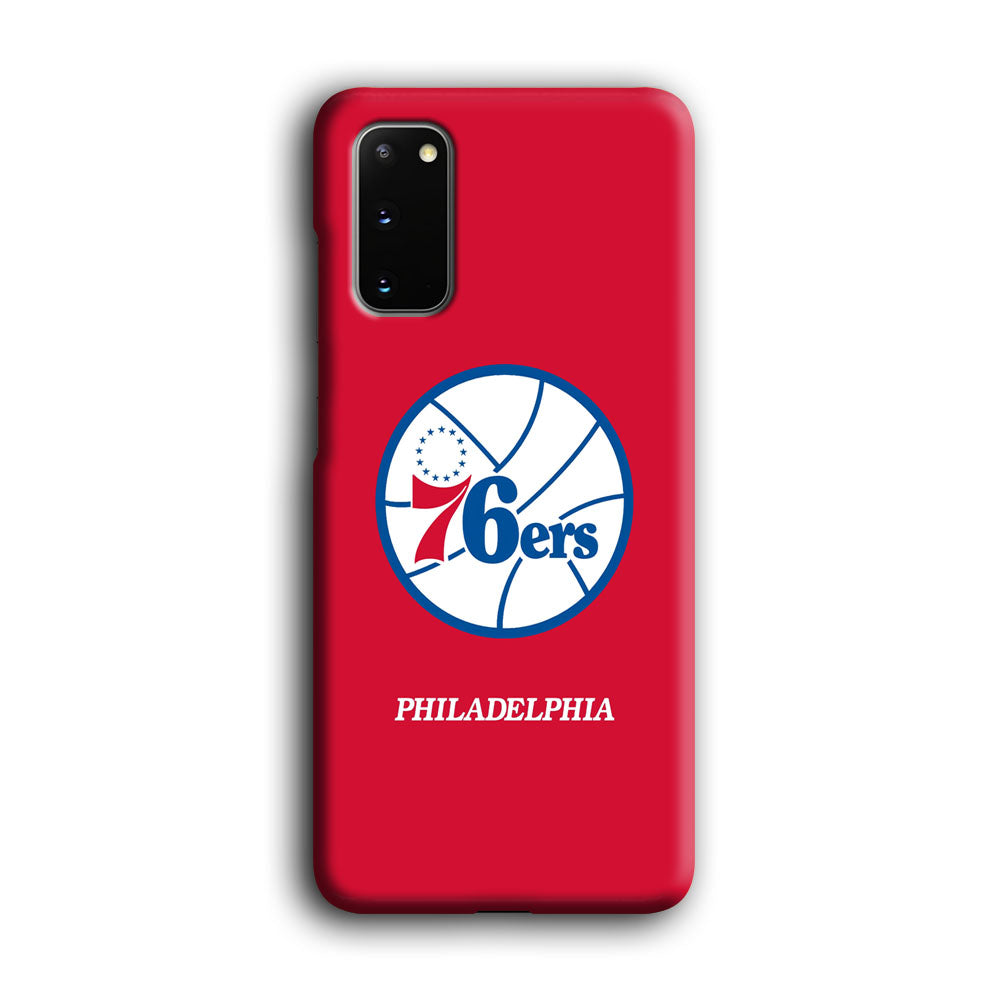 Philadelphia 76ers The Red Soul Samsung Galaxy S20 Case