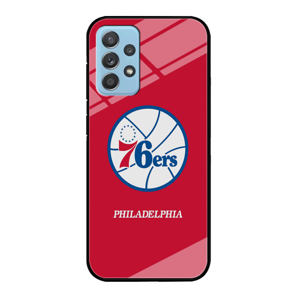 Philadelphia 76ers The Red Soul Samsung Galaxy A72 Case