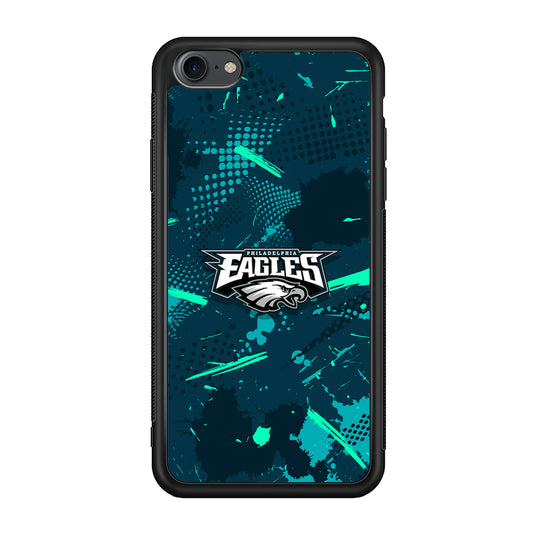 Philadelphia Eagles Abstract Bold Green iPhone 7 Case