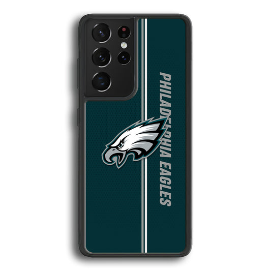 Philadelphia Eagles Stare of Faith Samsung Galaxy S21 Ultra Case