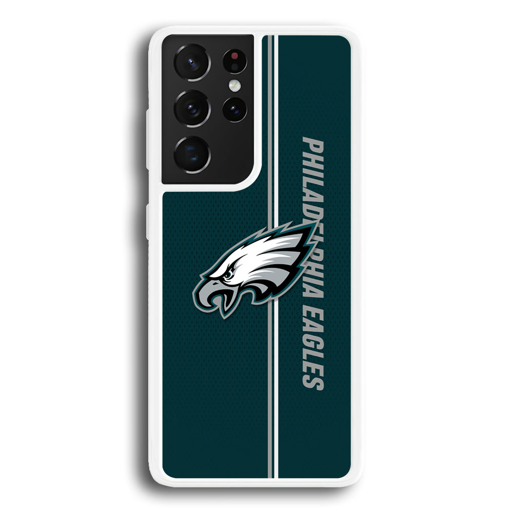 Philadelphia Eagles Stare of Faith Samsung Galaxy S21 Ultra Case