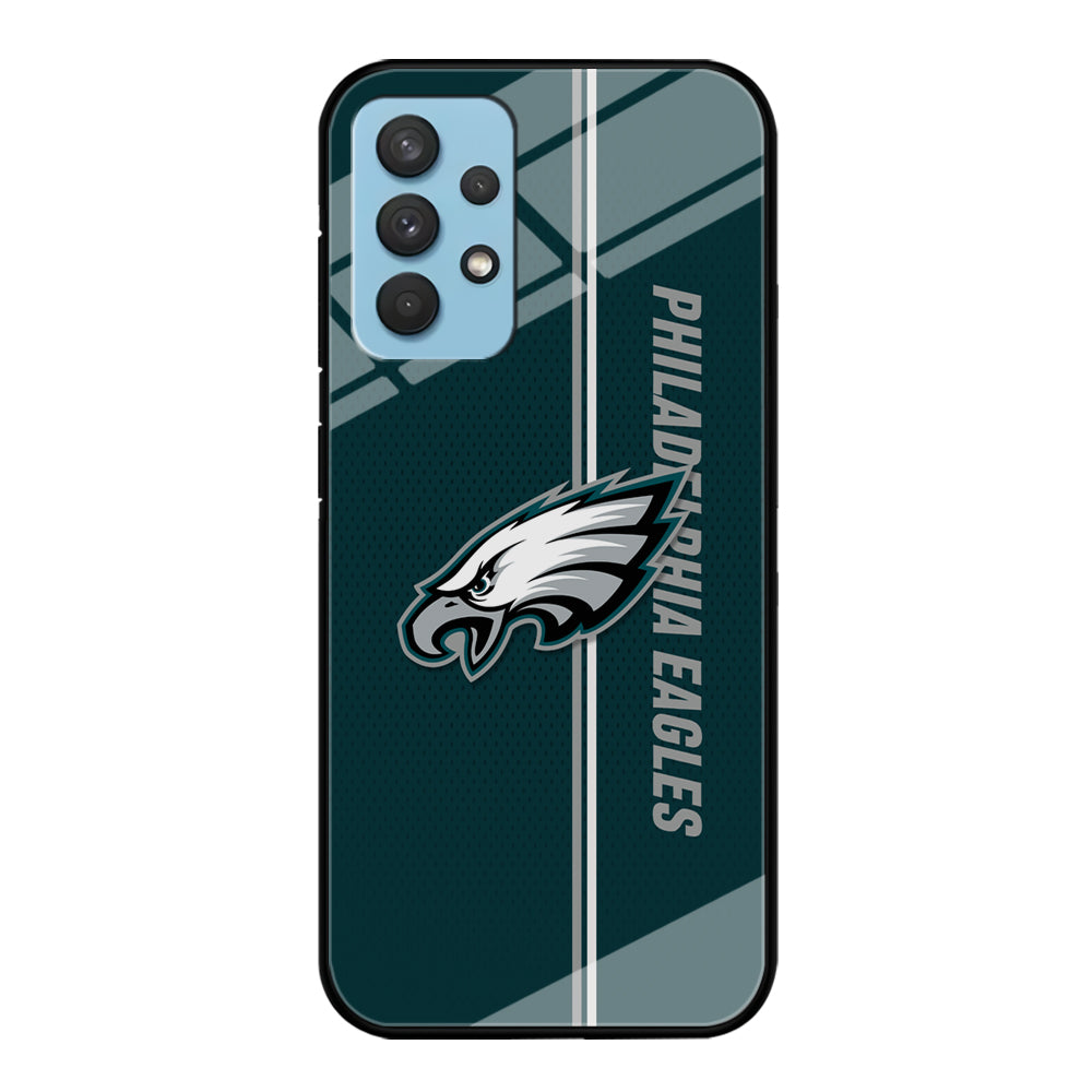 Philadelphia Eagles Stare of Faith Samsung Galaxy A32 Case