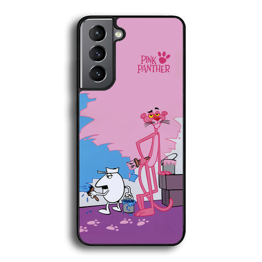 Pink Panther Good Choice of Color Samsung Galaxy S21 Case