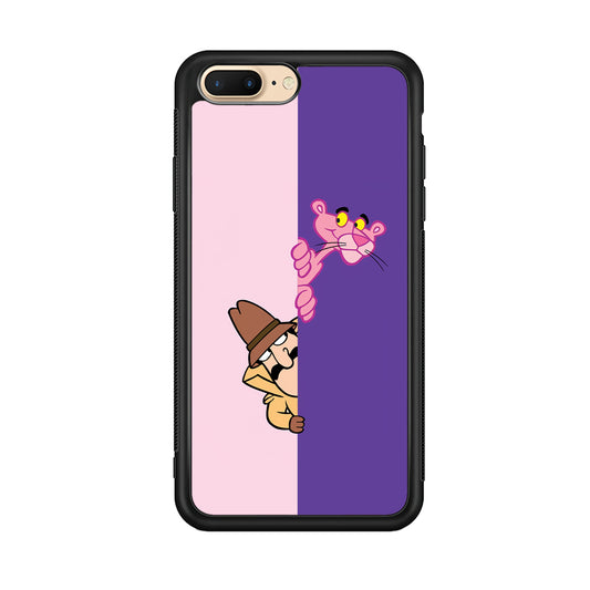 Pink Panther Hide and Seek with Detective iPhone 7 Plus Case