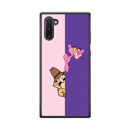 Pink Panther Hide and Seek with Detective Samsung Galaxy Note 10 Case