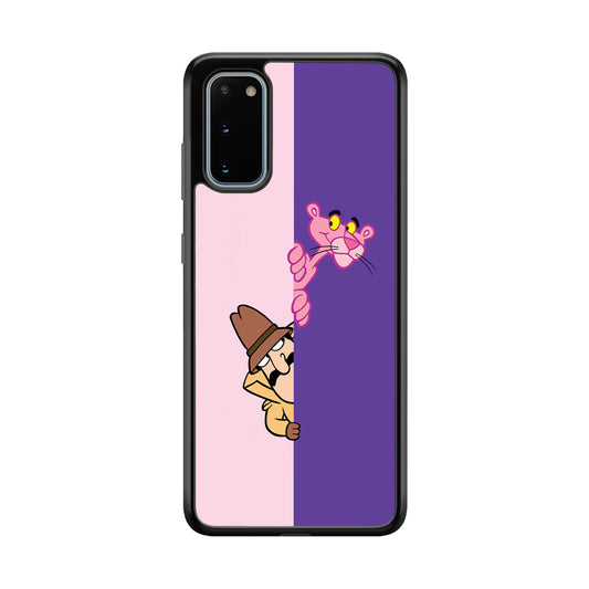 Pink Panther Hide and Seek with Detective Samsung Galaxy S20 Case