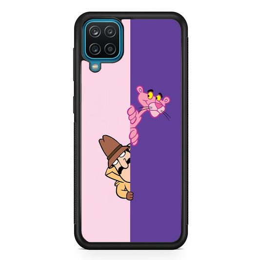 Pink Panther Hide and Seek with Detective Samsung Galaxy A12 Case