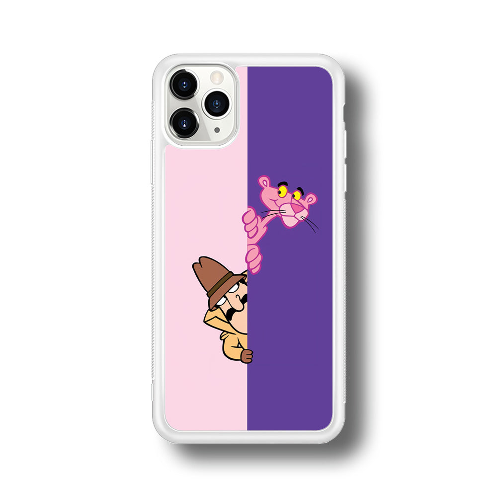 Pink Panther Hide and Seek with Detective iPhone 11 Pro Max Case