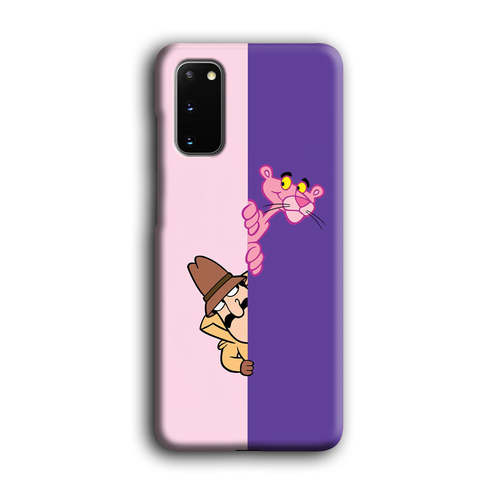 Pink Panther Hide and Seek with Detective Samsung Galaxy S20 Case