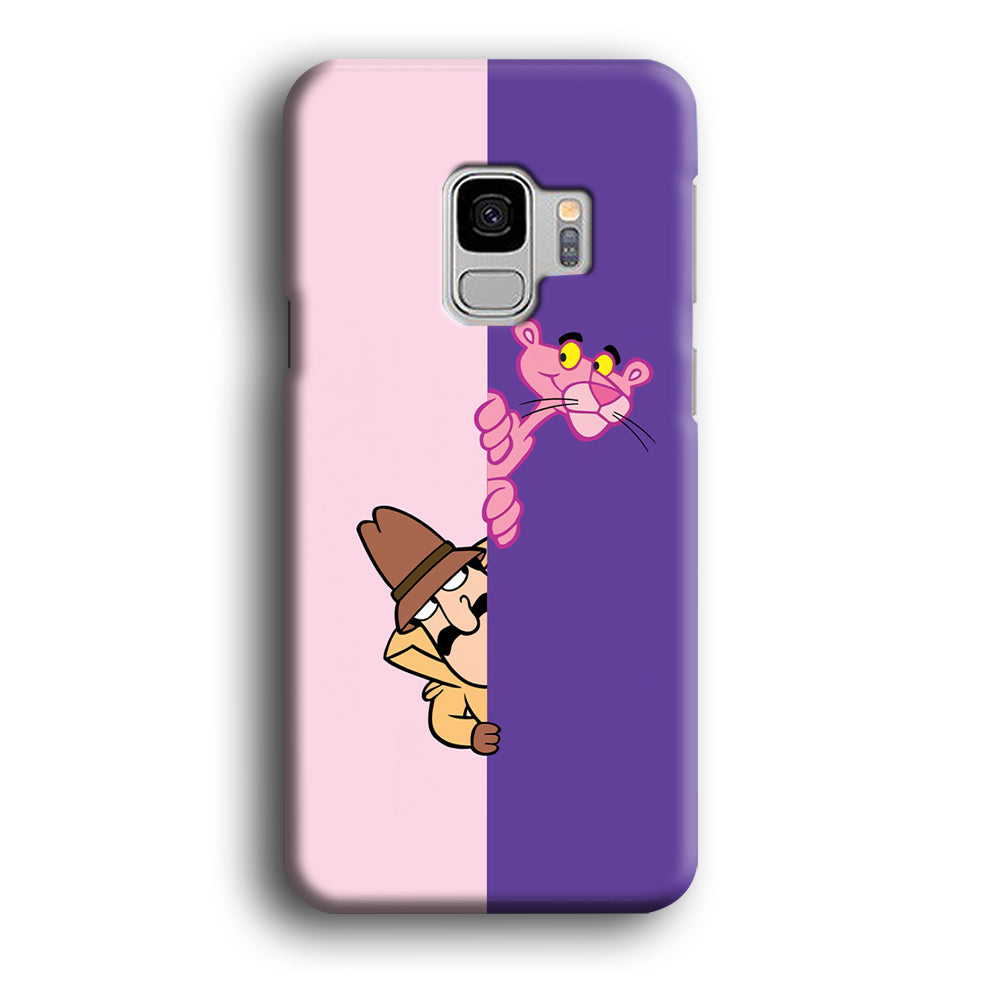 Pink Panther Hide and Seek with Detective Samsung Galaxy S9 Case