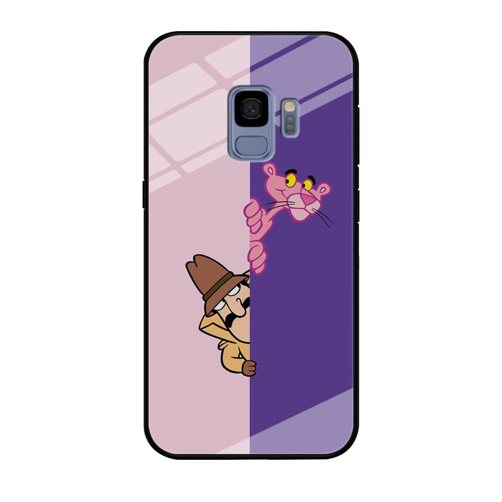 Pink Panther Hide and Seek with Detective Samsung Galaxy S9 Case