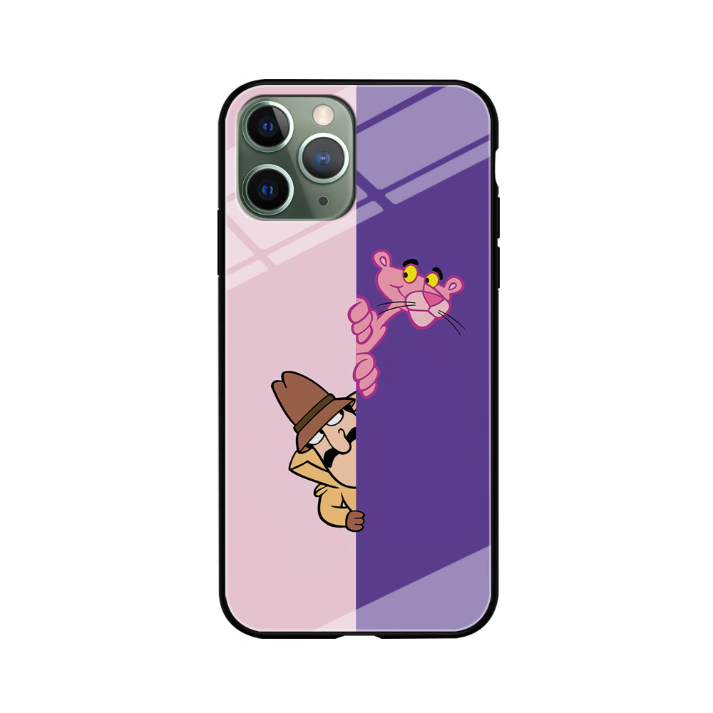 Pink Panther Hide and Seek with Detective iPhone 11 Pro Max Case