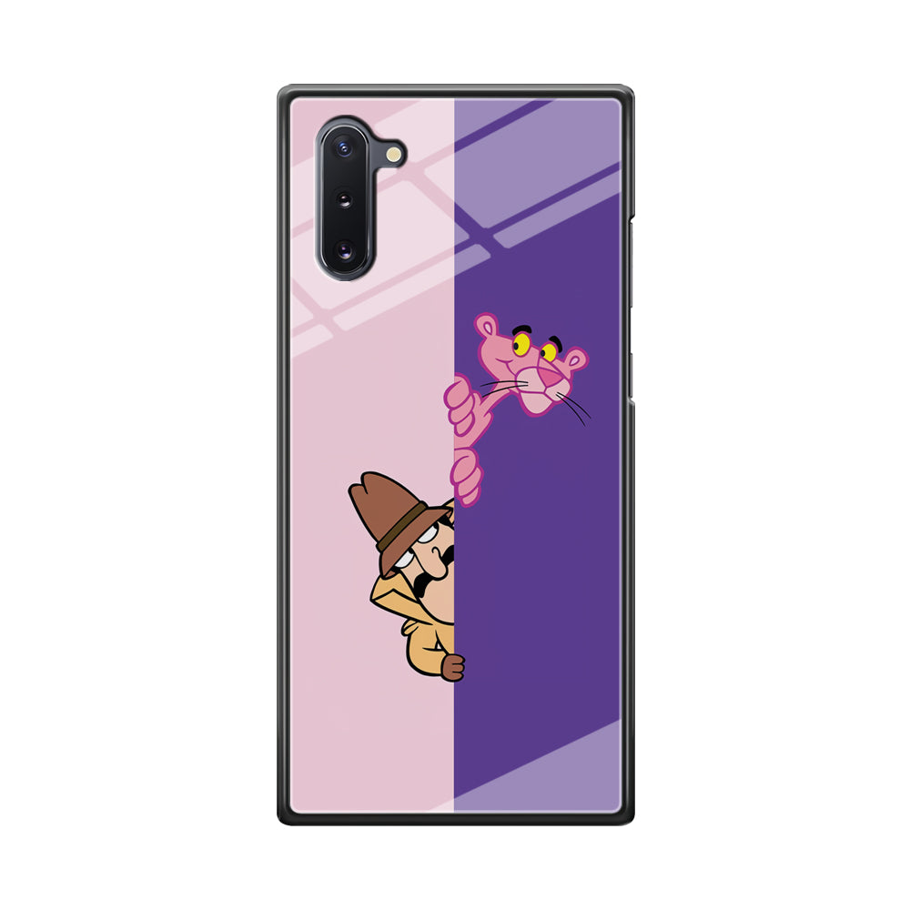 Pink Panther Hide and Seek with Detective Samsung Galaxy Note 10 Case