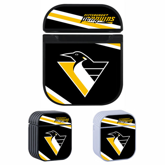 Pittsburgh Penguins NHL Inside The Struggle Hard Plastic Case Cover For Apple Airpods