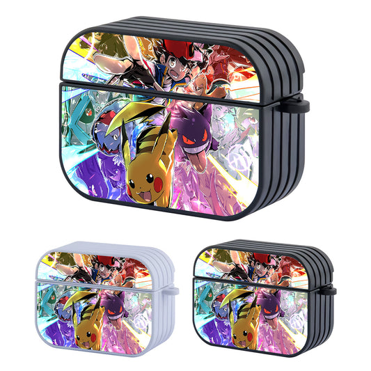 Pokemon Collaboration in Battle Hard Plastic Case Cover For Apple Airpods Pro