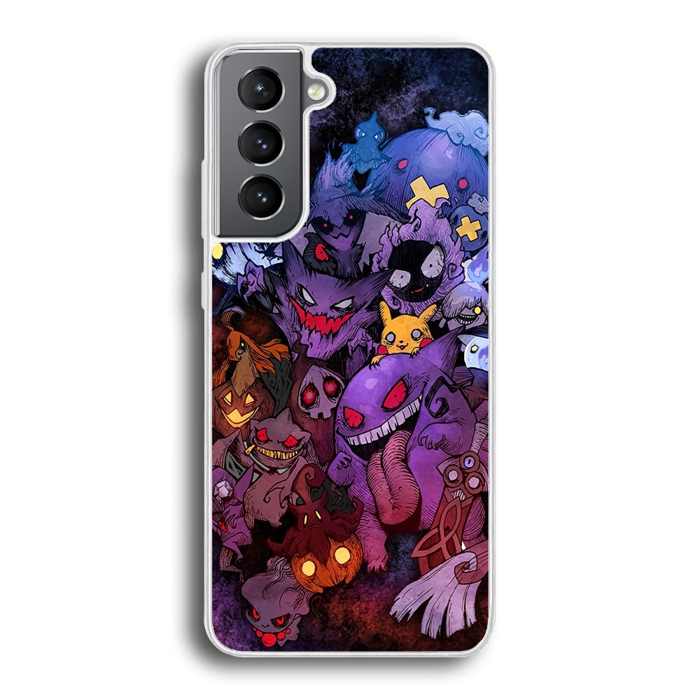 Pokemon Halloween Costume Gengar Samsung Galaxy S21 Plus Case